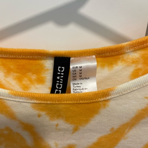 Divided tie dye crop top - Picture 2 of 2